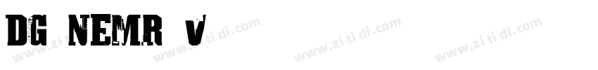 DG Nemr V0字体转换